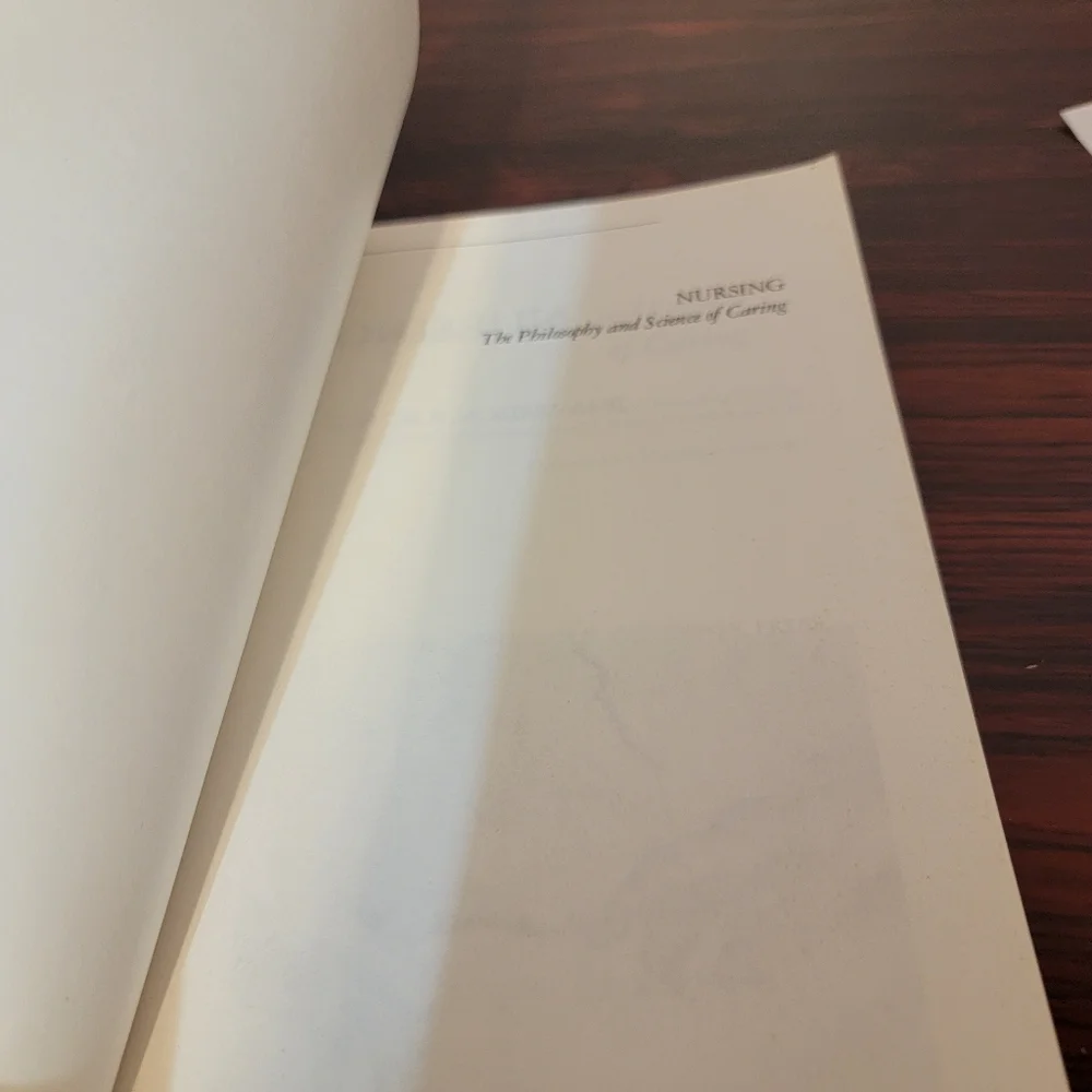 Nursing The Philosophy And Science Of Caring Book‎ Jean Watson